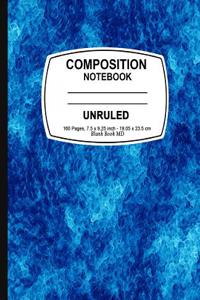 Unruled Composition Notebook