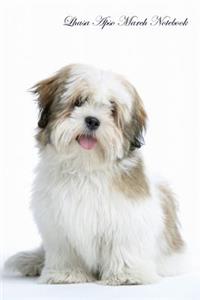 Lhasa Apso March Notebook Lhasa Apso Record, Log, Diary, Special Memories, To Do List, Academic Notepad, Scrapbook & More
