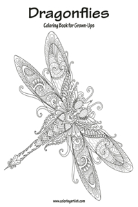 Dragonflies Coloring Book for Grown-Ups 1