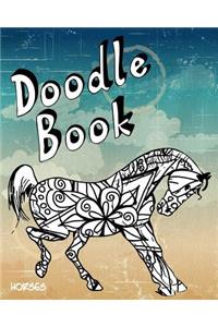 Doodle Book Horses