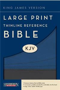 Large Print Thinline Reference Bible-KJV