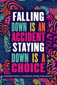Inspirational Coloring Book For Adults