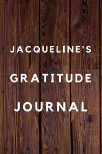 Jacqueline's Gratitude Journal