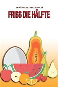 Ernährungstagebuch - Friss die Hälfte