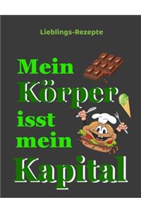 Lieblings-Rezepte, Mein Rezeptbuch