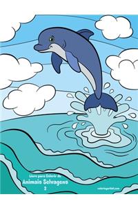 Livro para Colorir de Animais Selvagens 2