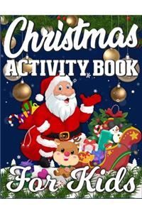 Christmas Activity Book For Kids