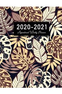 2020-2021 Appointment Weekly Planner