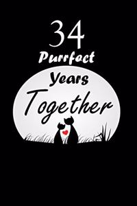 34 Purrfect years Together