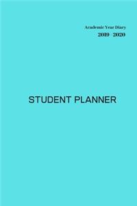 2019-2020 Academic Diary Week to View A5 Organiser Planner