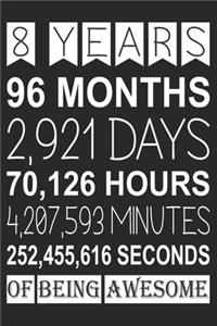 8 Years Of Being Awesome