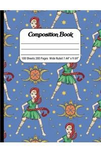 Composition Book Wide Rule