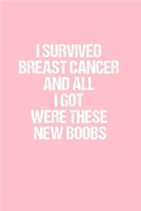 I Survived Breast Cancer and all I got were these new boobs