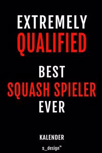 Kalender für Squash Spieler
