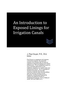 Introduction to Exposed Linings for Irrigation Canals