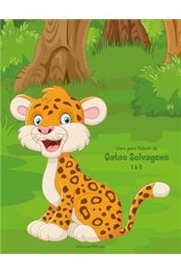 Livro para Colorir de Gatos Selvagens 1 & 2