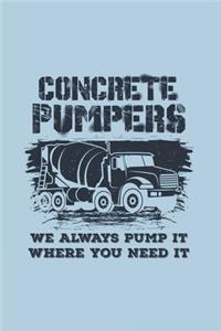 Concrete Pumpers We Always Pump It Where You Need It