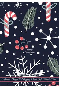 Merry Christmas Holiday Planner