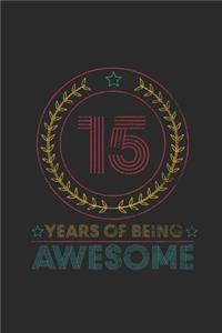 15 Years Of Being Awesome