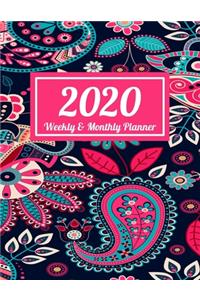 2020 Weekly & Monthly Planner