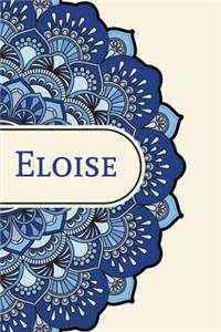 Mandala Notebook with Personalized Monogram Eloise
