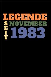 Legende seit November 1983