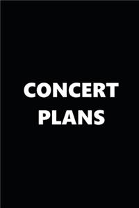 2020 Weekly Musical Planner Concert Plans 134 Pages
