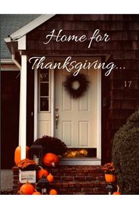 Home for Thanksgiving