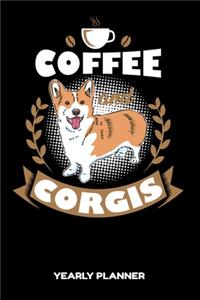 Coffee And Corgis Yearly Planner