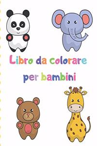 Libro da colorare per bambini