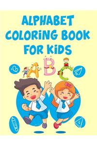 Alphabet Coloring Book For Kids