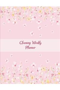 Cleaning Weekly Planner