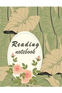 Reading notebook