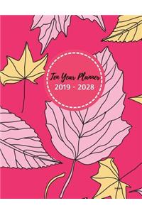 Ten Year Planner 2019 - 2028 Delight