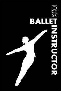 Ballet Instructor Notebook