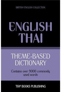 Theme-based dictionary British English-Thai - 9000 words