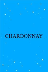 Chardonnay Wine Costume Journal Notebook