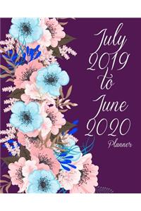 July 2019-June 2020 Planner
