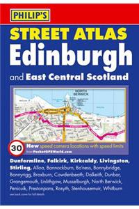 Philip's Street Atlas Edinburgh and East Central Scotland