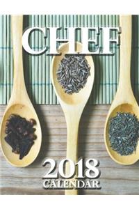 Chef 2018 Calendar (UK Edition)