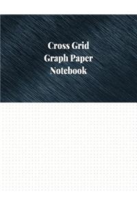 Cross Grid Graph Paper Notebook