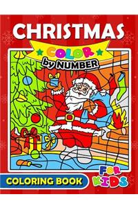 Christmas Color by Number Coloring Book for Kids