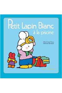 Petit Lapin Blanc a la Piscine - 4