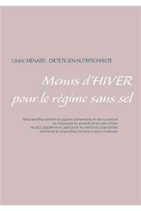 Menus d'hiver pour le régime sans sel