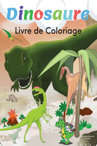 Dinosaure Livre de Coloriage