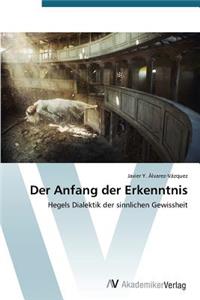 Anfang der Erkenntnis
