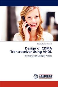Design of Cdma Transreceiver Using VHDL