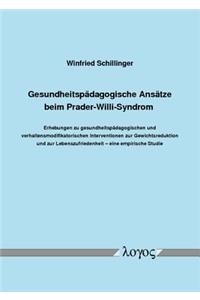 Gesundheitspadagogische Ansatze Beim Prader-Willi-Syndrom