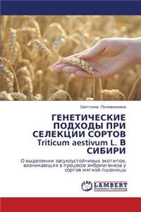 Geneticheskie Podkhody Pri Selektsii Sortov Triticum Aestivum L. V Sibiri