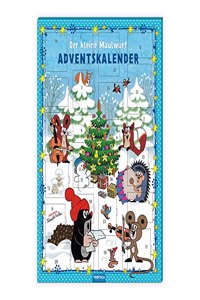 Trotsch Der kleine Maulwurf Adventskalender mit 24 Magneten: Weihnachtskalender Bildkalender Turchenkalender